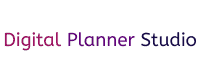 Digital Planner Studio horizontal logo.